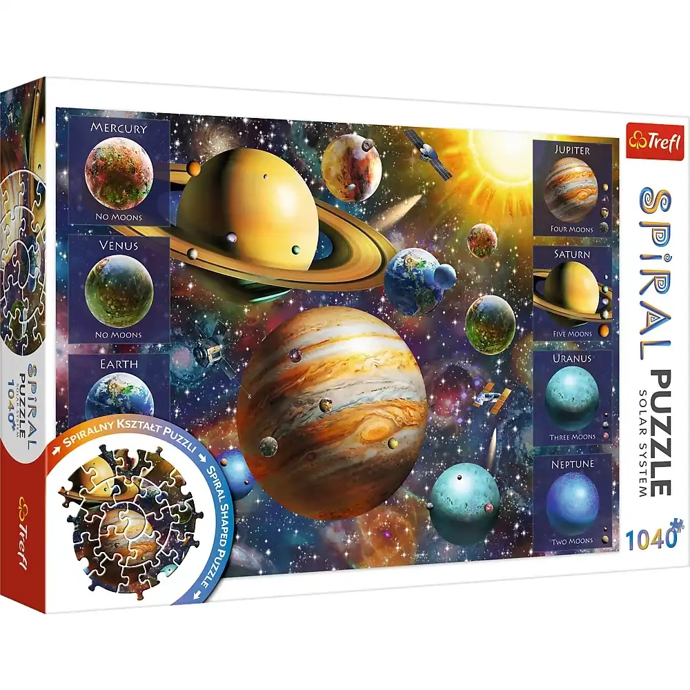 Trefl - Solar System Spiral Puzzle 1040 Pieces - 40013