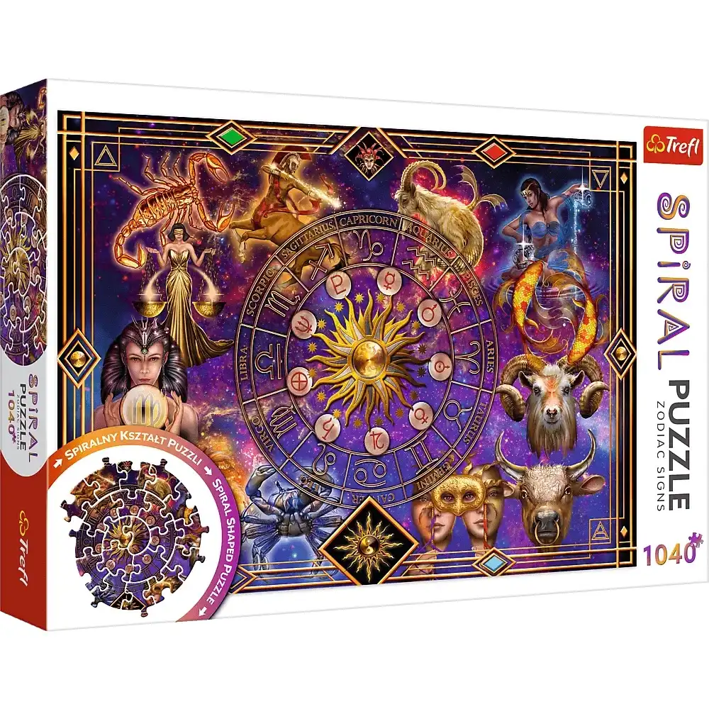 Trefl - Zodiac Signs Spiral Puzzle 1040 Pieces - 40015