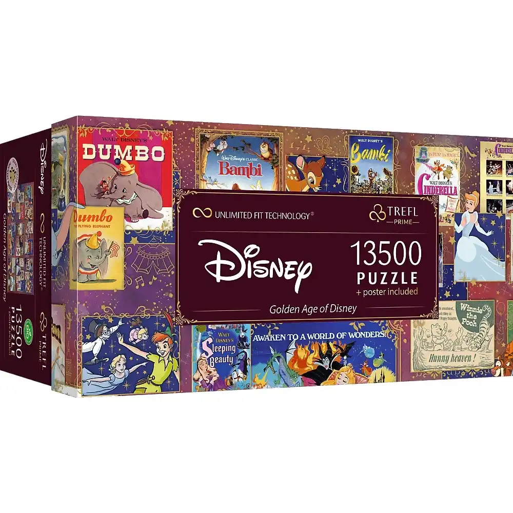 Trefl - Golden Age of Disney Puzzle 13500 Pieces - 81026