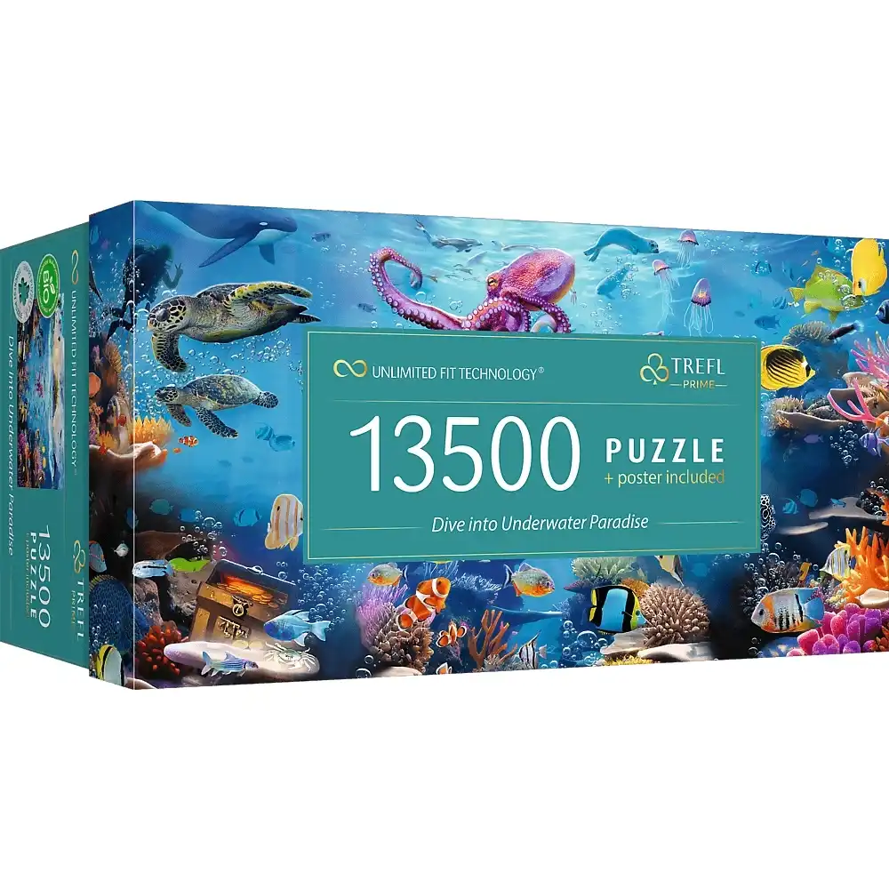 Trefl - Dive into Underwater Paradise Prime Puzzle 13500 Pieces - 81027