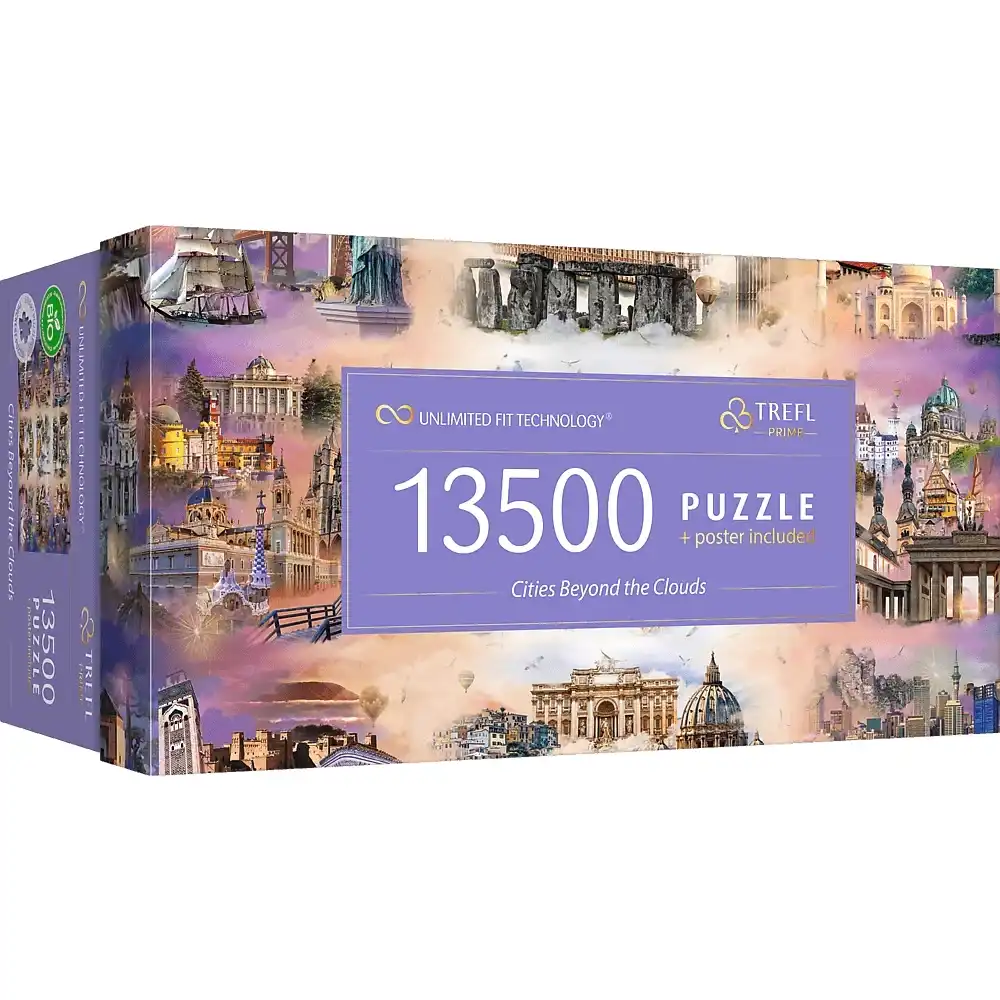 Trefl - Cities Beyond The Clouds Prime Puzzle 13500 Pieces - 81030