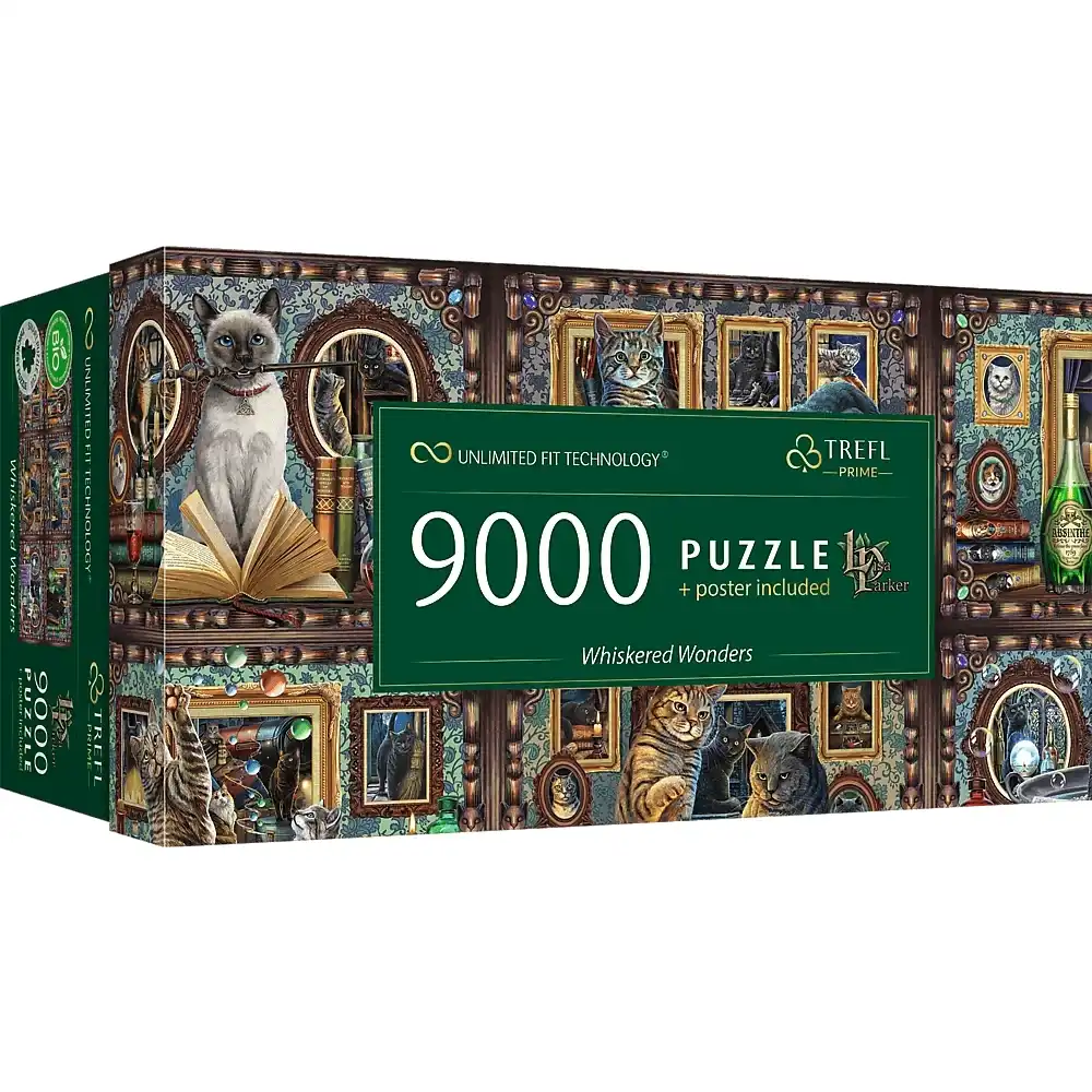 Trefl - Whiskered Wonders Prime Puzzle 9000 Pieces - 81035