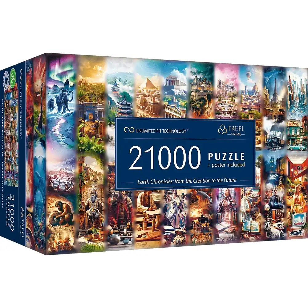 Trefl - Earth Chronicles From the Creation to the Future Prime Puzzle 21000 Pieces - 81040
