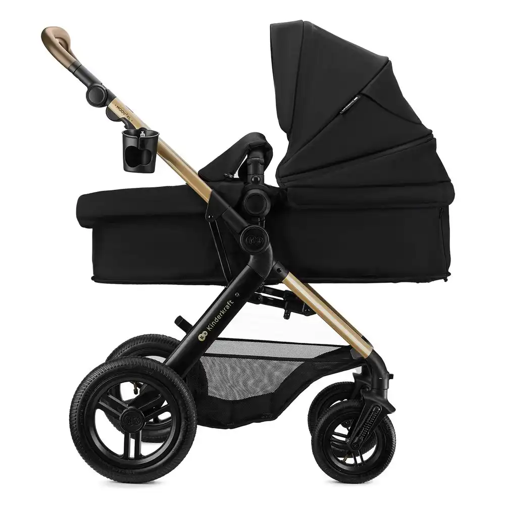 Kinderkraft - Moov 2 Air 3-in-1 Multi-Functional Pushchair - Black - 25759