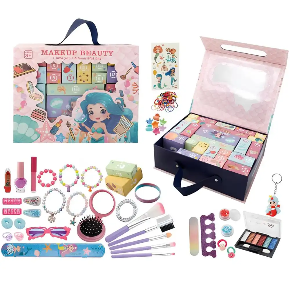 Mermaid Makeup Beauty & Jewelry Gift Set - 6062LD