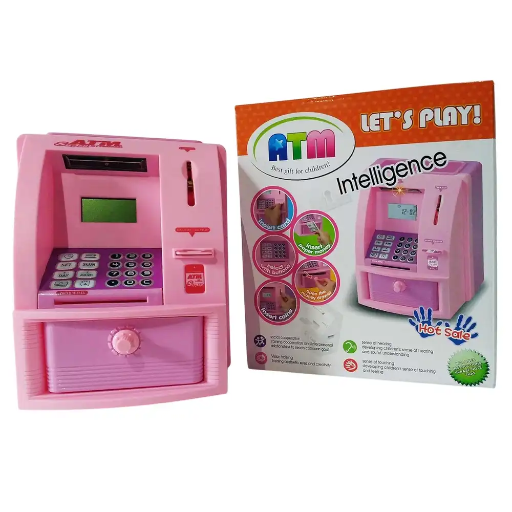 Money Saving Bank with Electronic Lock with ATM - LF1028B