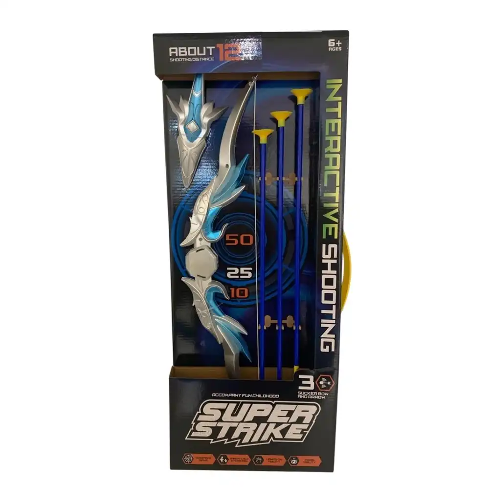 Super Strike Interactive Shooting Archery with Arrows & Target - 33063