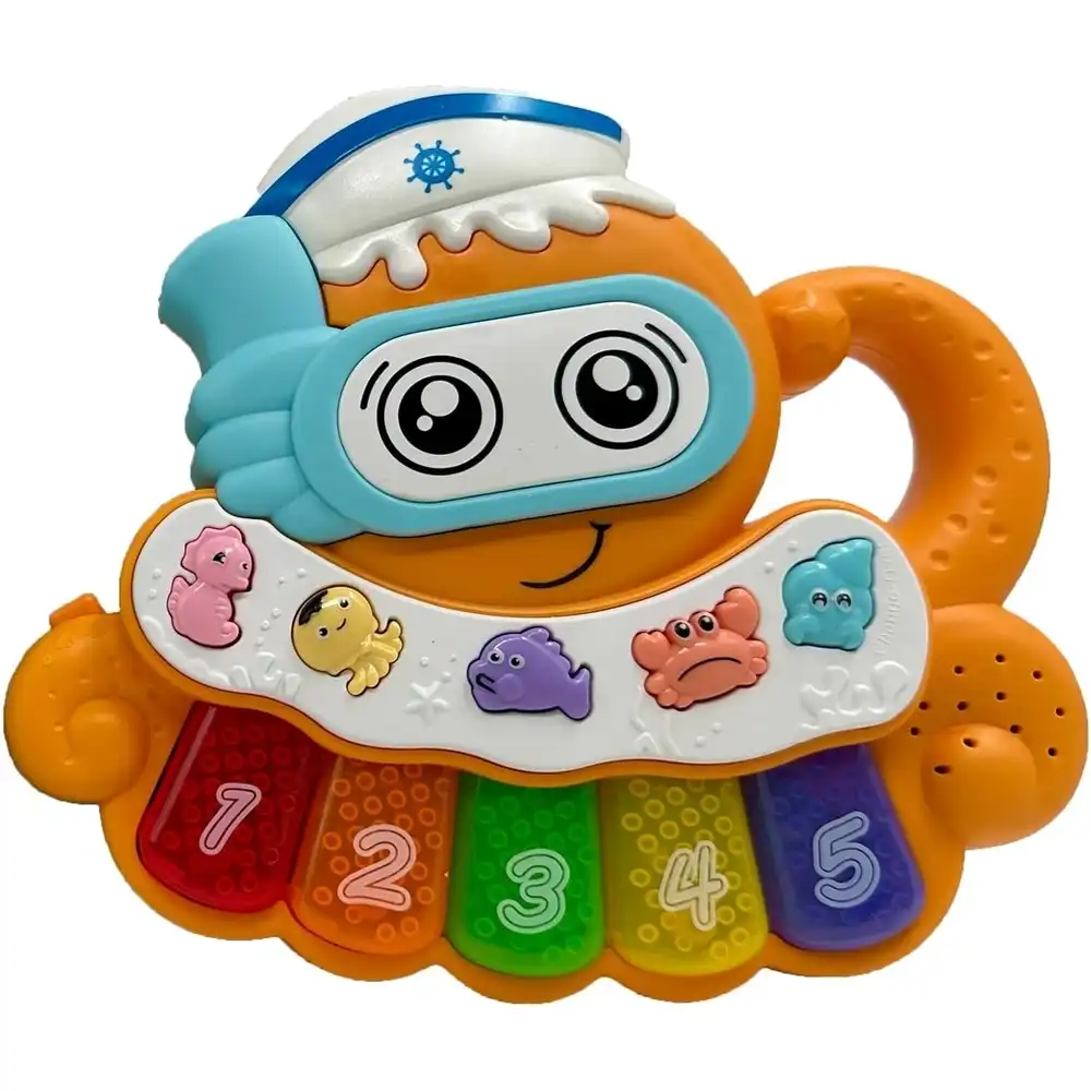 Octopus Electronic Organ with Light & Music - 855-28D