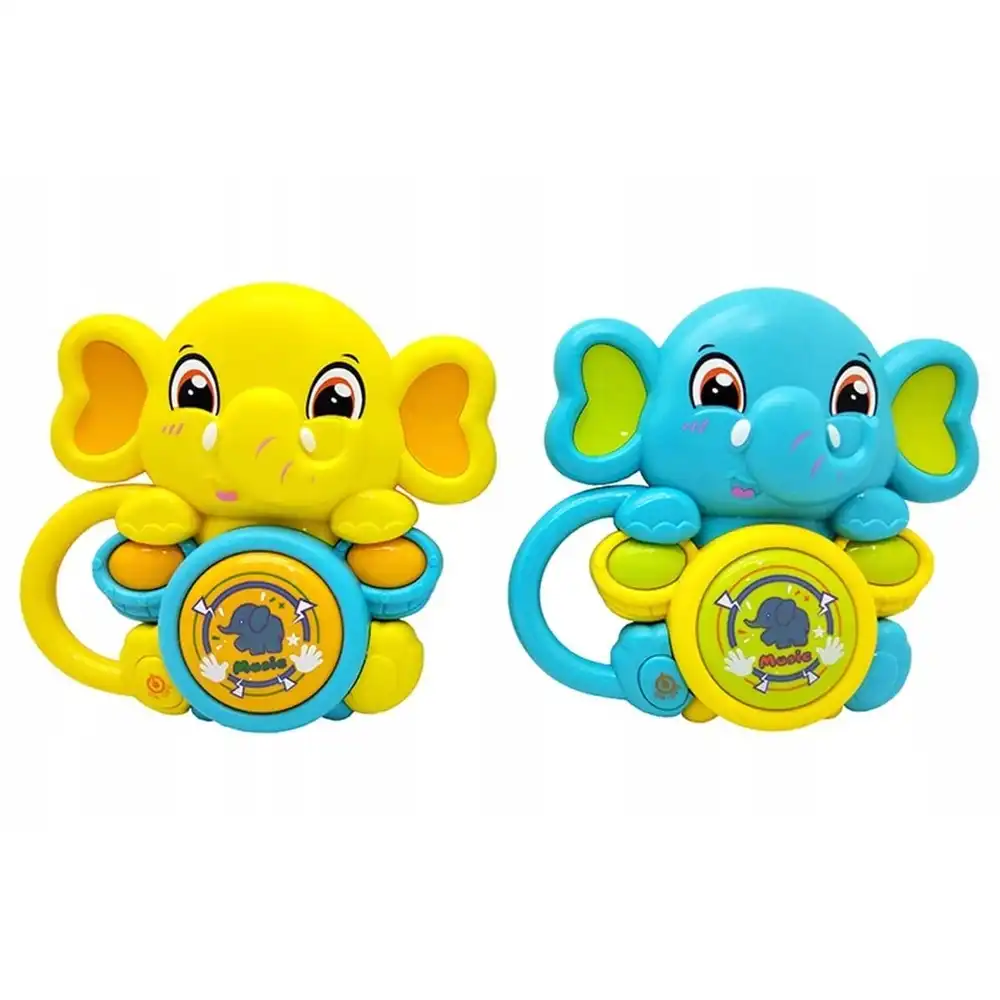 Elephant Drum Musical Educational Game with Lights & Sounds (2 Colors) - 855-44D