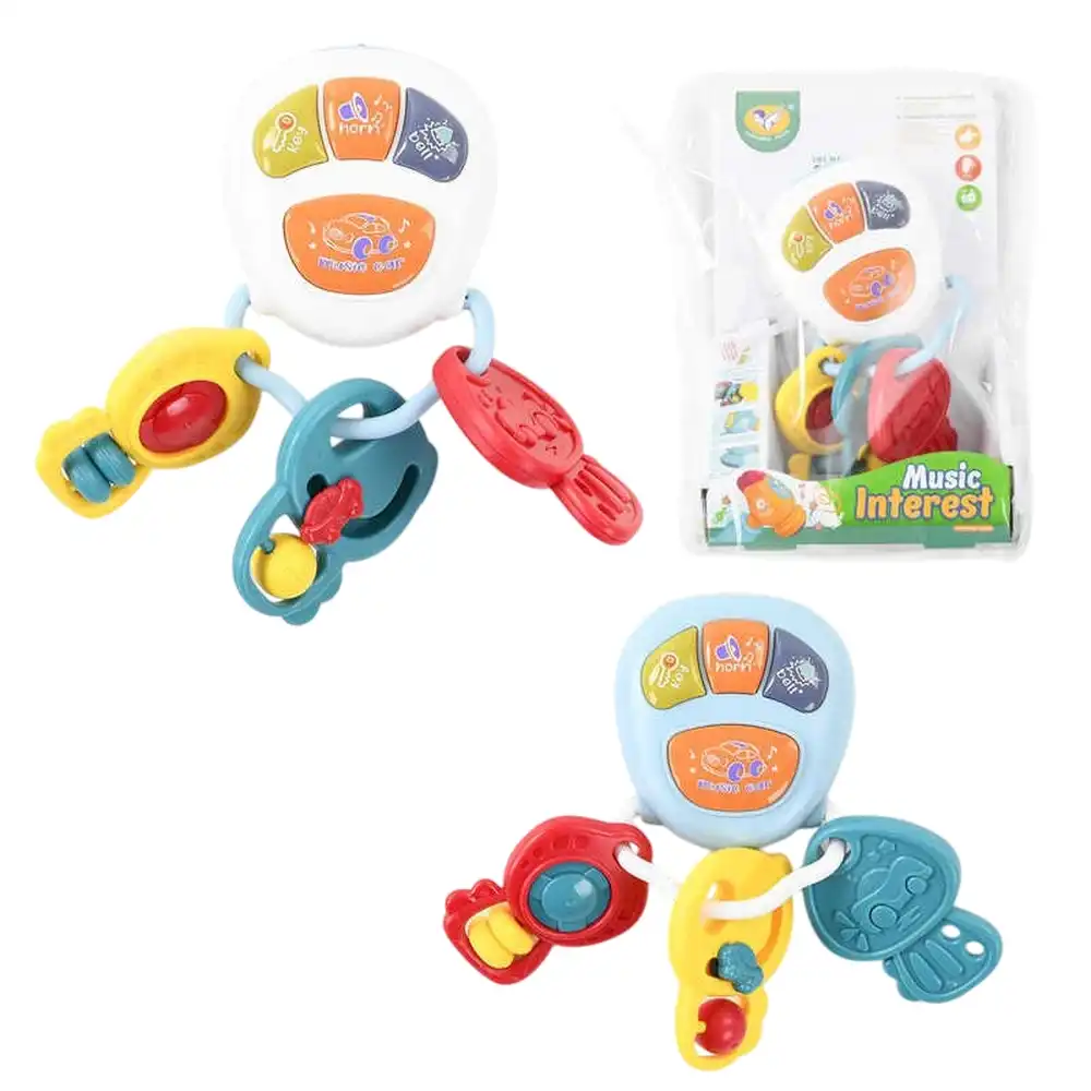Remote Control with Keys Musical Educational Game with Lights & Sounds (2 Colors) - 855-73D
