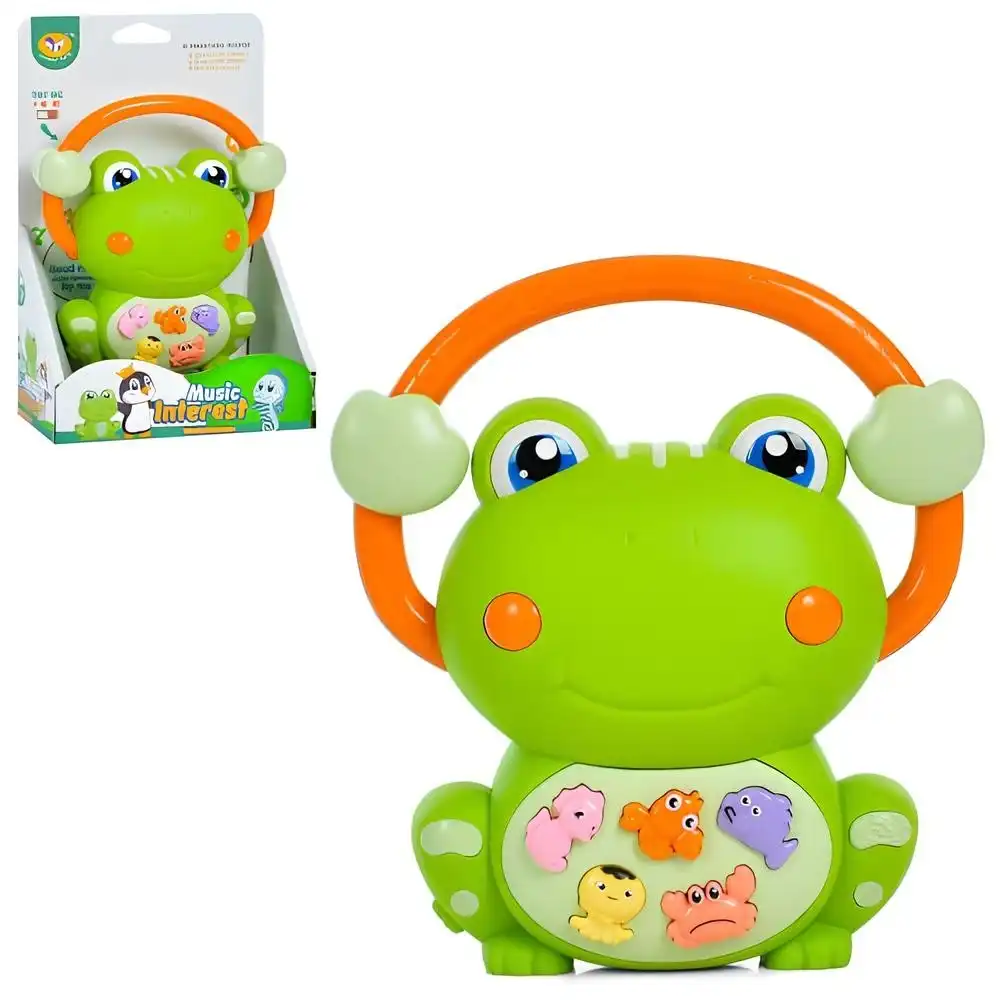 Frog Electronic Organ Musical Educational Game with Lights & Sounds - 855-123D
