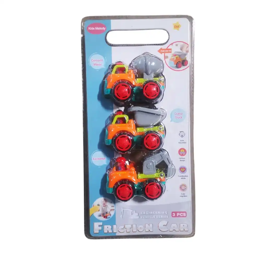 Friction Engineering Vehicles 3 Pieces Group 2 - 6672