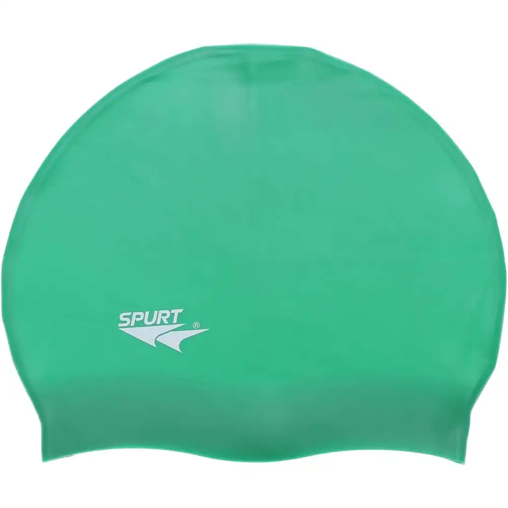 Spurt - Swimming Silicone Cap - Green - 3335