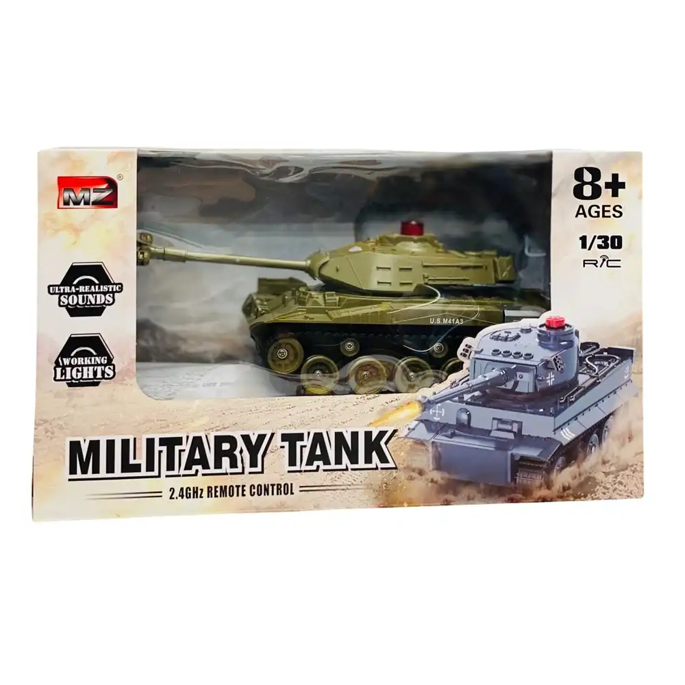 Military Tank 1:30 with Remote Control - 2298S