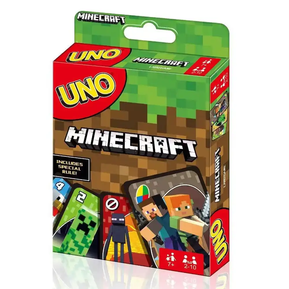 Uno Minecraft Theme Card Game - H-018
