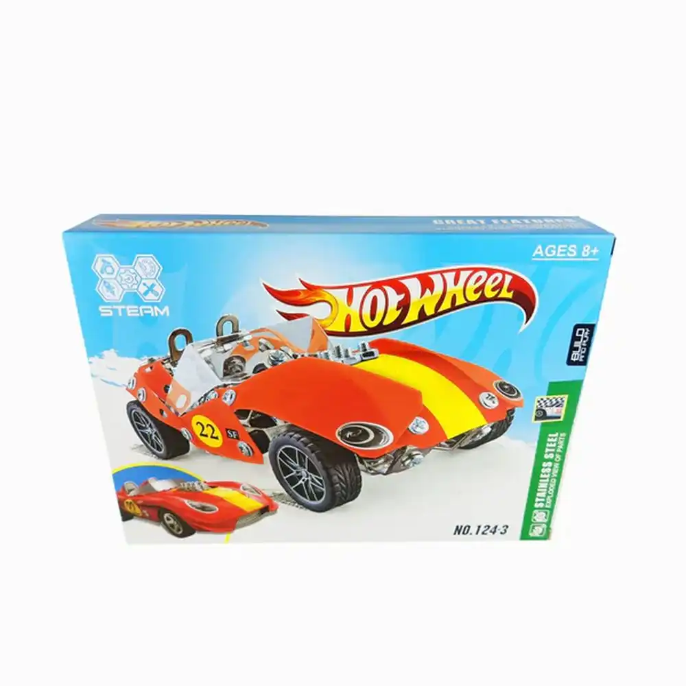 Hot Wheel Advanced Vehicle Building - Red - 124-3