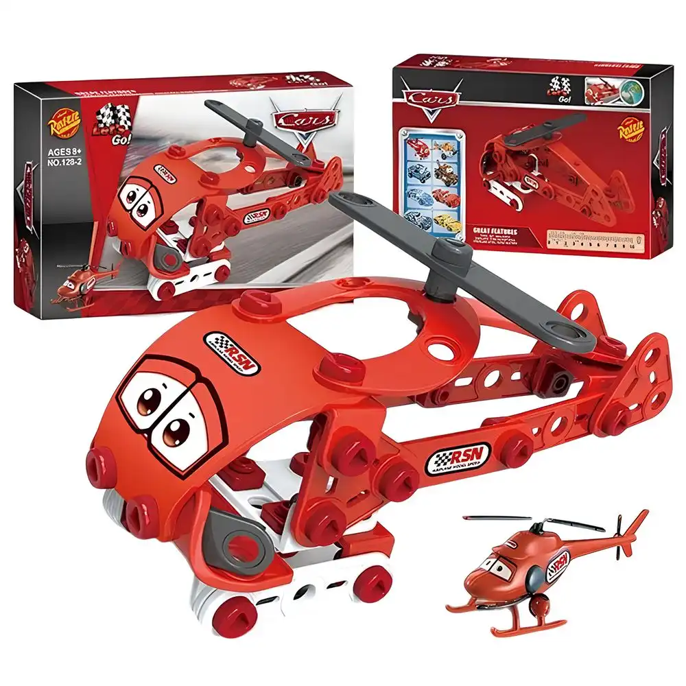 Rusteze Cars let's Go Build Your Own Helicopter - 128-2