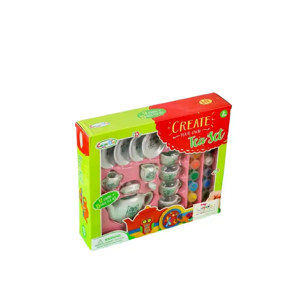 Color Day Create Your Own Tea Set - 8124