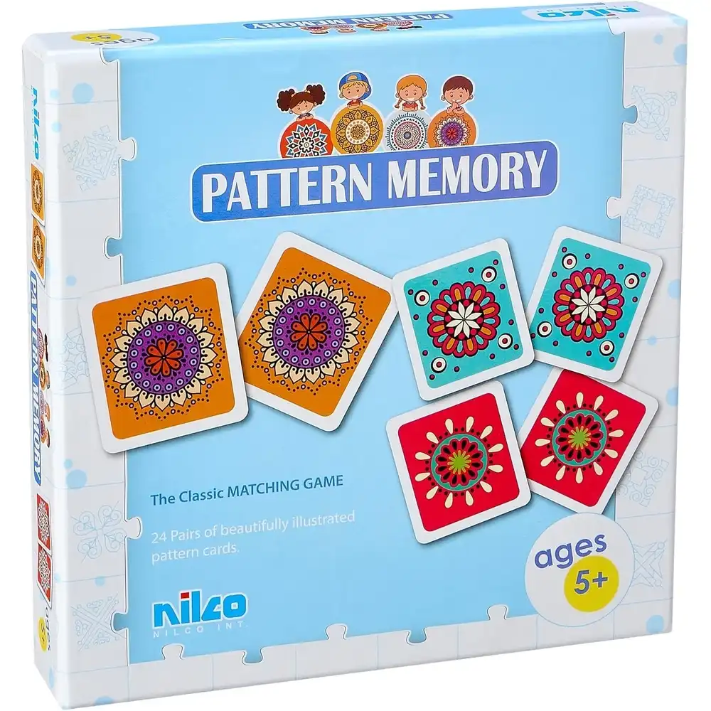 Nilco - Pattern Memory 24 Cards- 20368