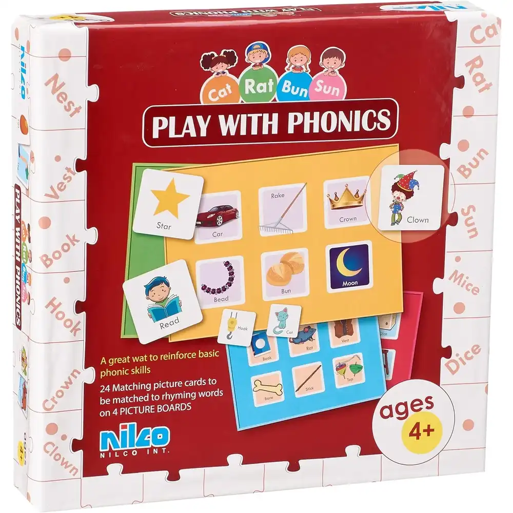 Nilco - Play With Phonics Educational Game - 20382