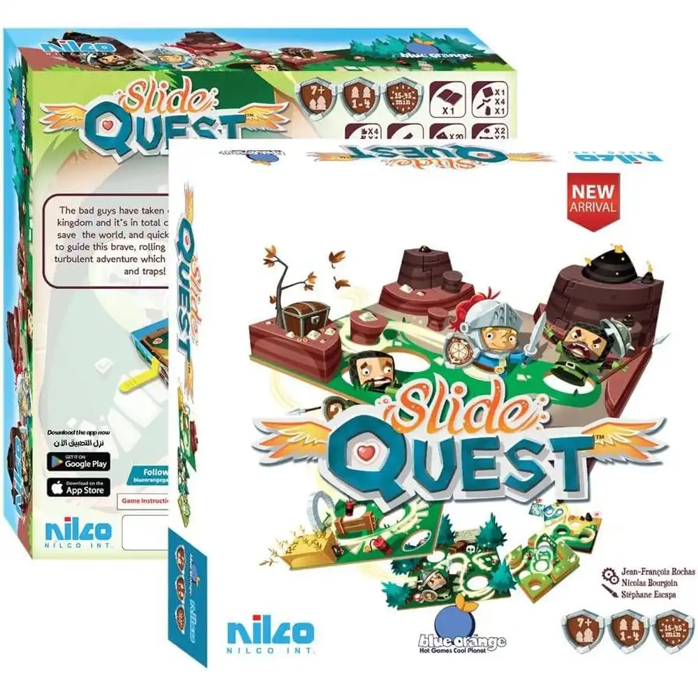 Nilco - Slide Quest Board Game Set - 21532