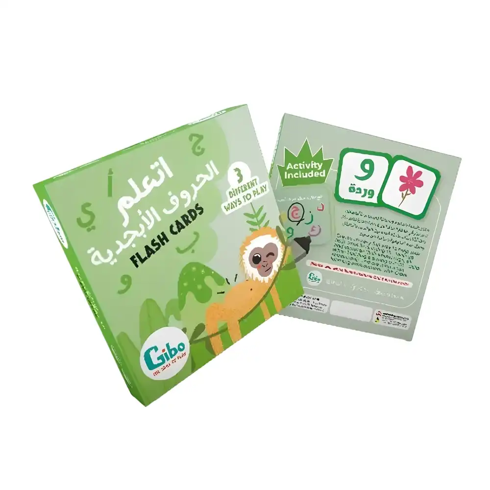 Nilco - Gibo Learn The Arabic Alphabetical Letters Flash Cards- 21693