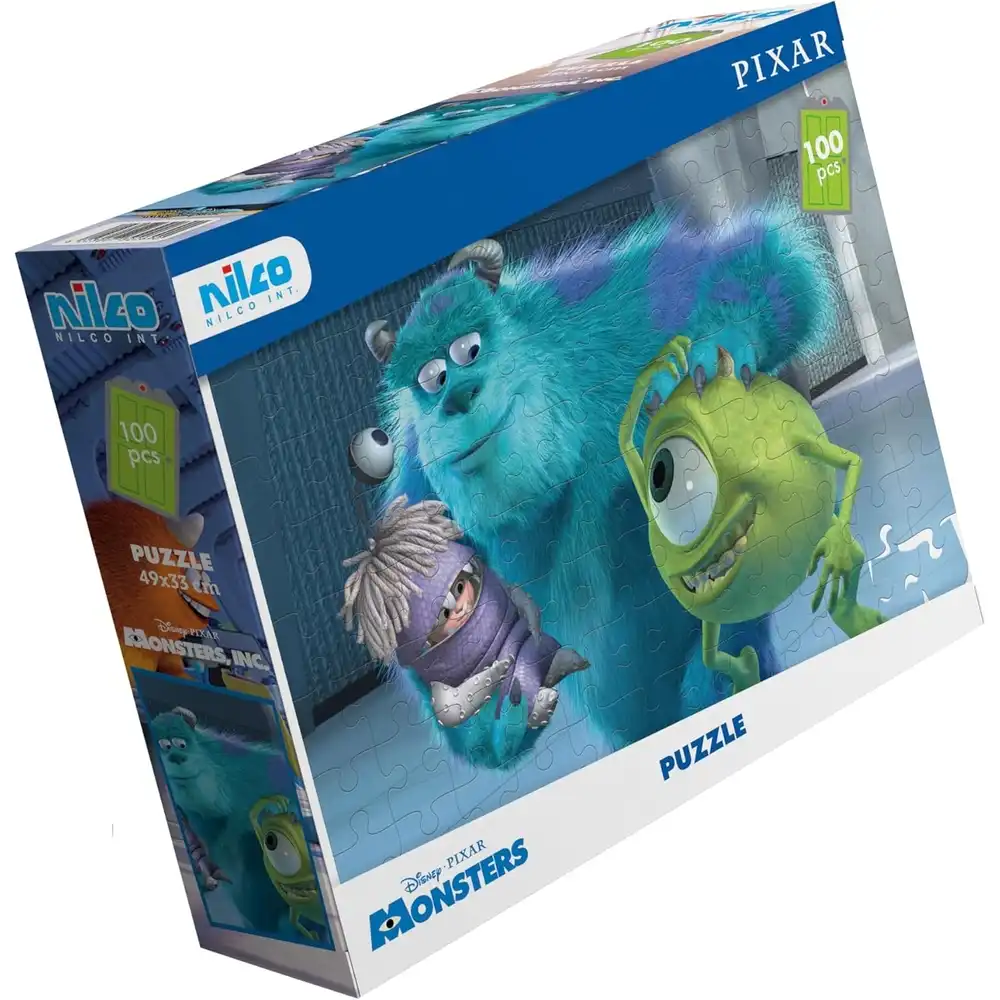 Nilco - Disney Pixar Monster Inc. Puzzle 100 Pieces - 22690