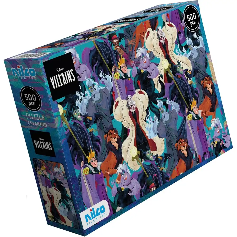 Nilco - Disney Villans Puzzle 500 Pieces - 22850