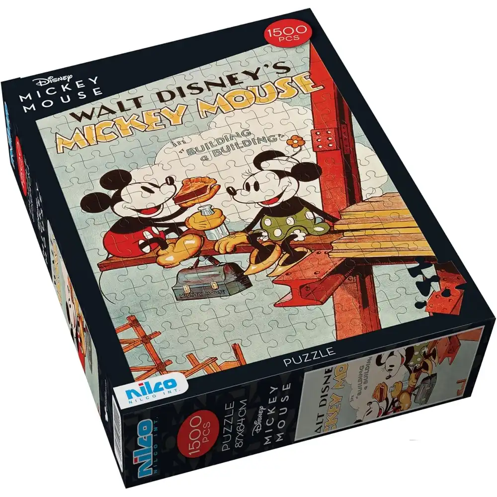 Nilco - Disney Mickey and Minnie Poster Puzzle 1500 Pieces - 22904