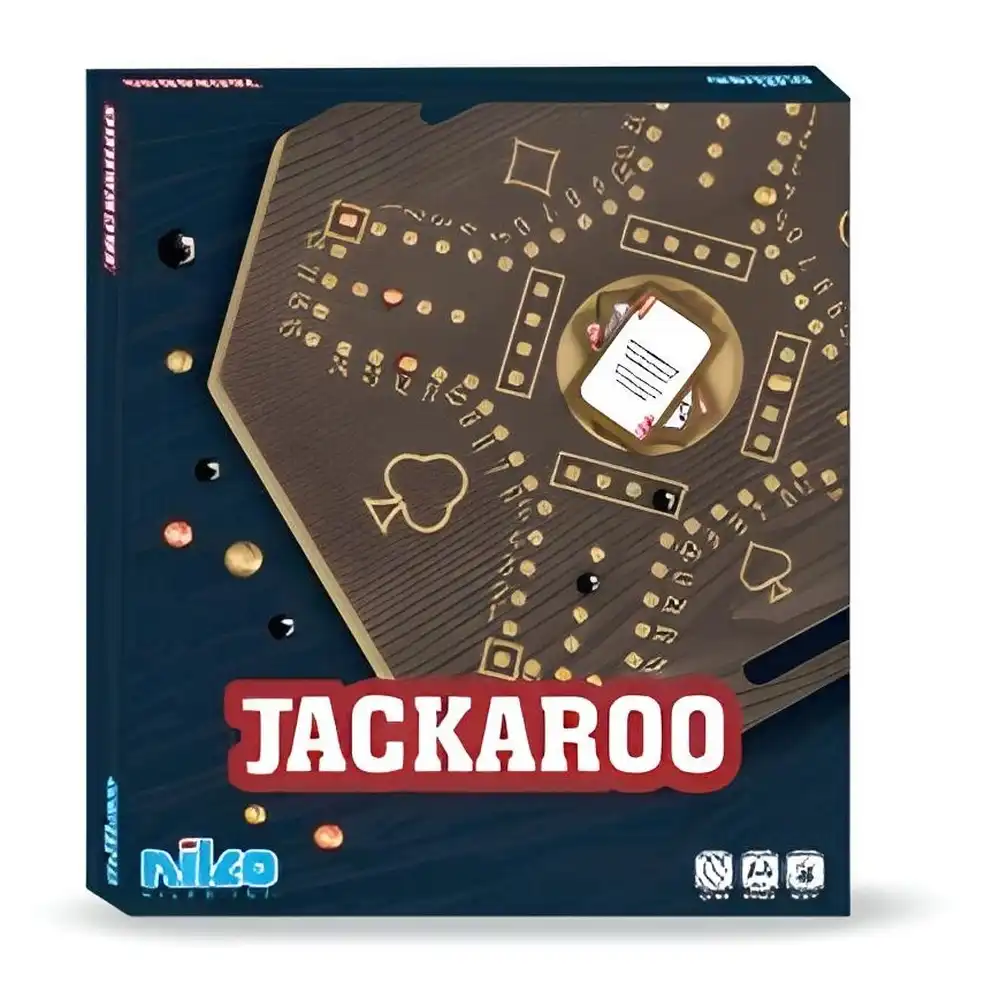 Nilco - Jackaroo Wood Board Game Set - 23529