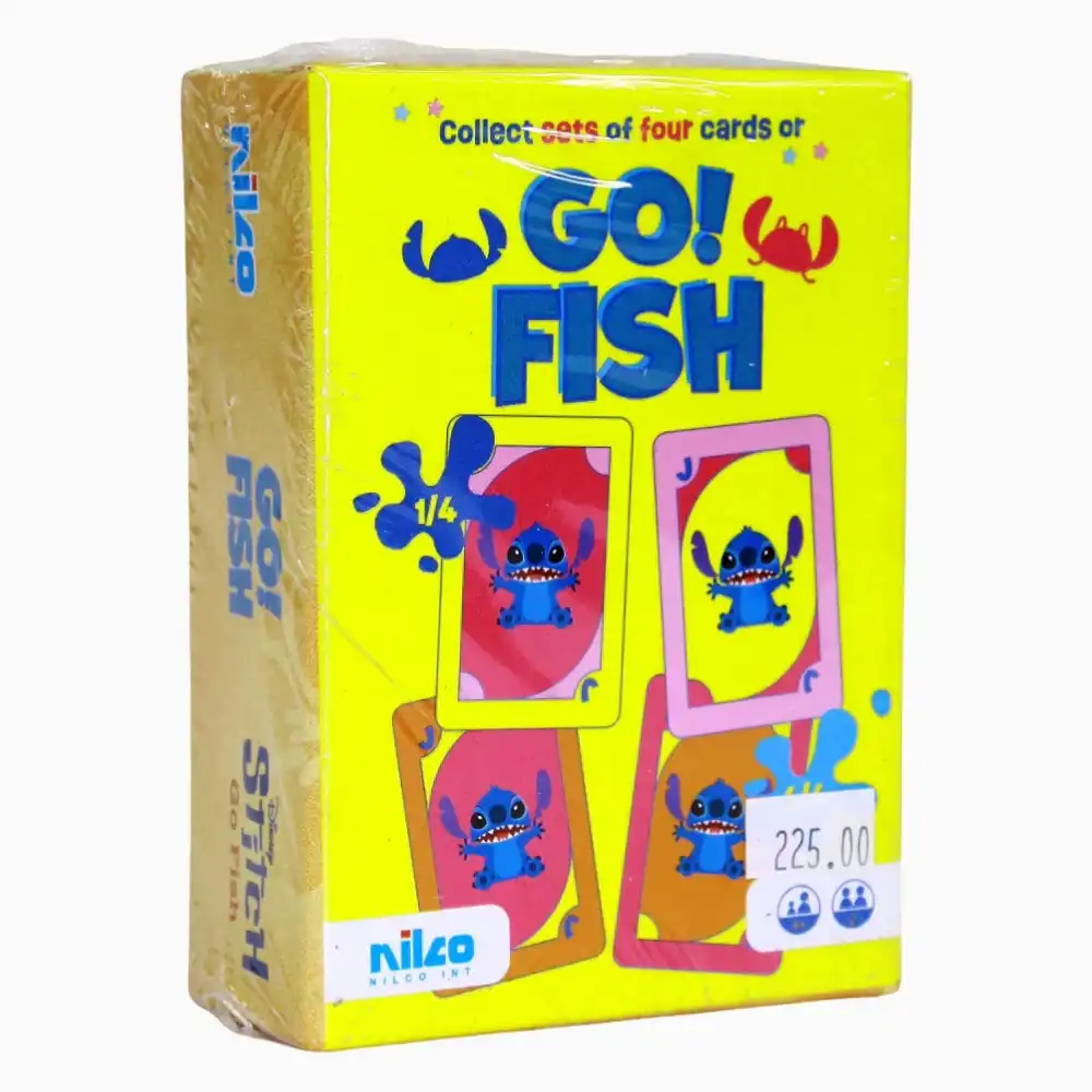 Nilco - Disney Stitch Go Fish Cards Game - 24076