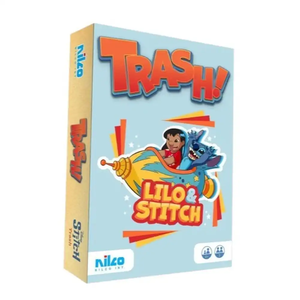 Nilco - Disney Lilo & Stitch Trash Cards Game - 24090