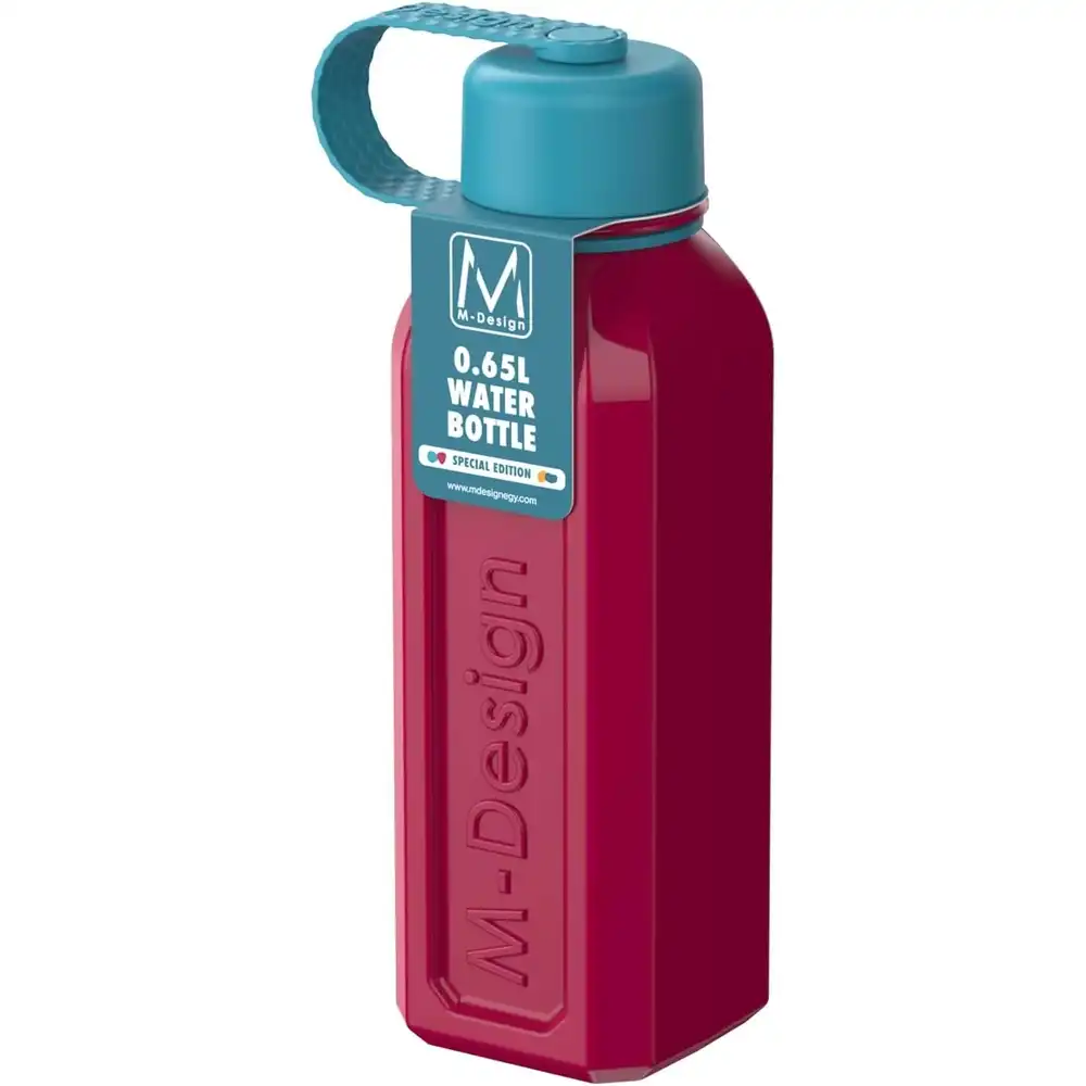 M-Design - Water Bottle 0.65 Liter Special Edition - Rose & Cyan - 51222