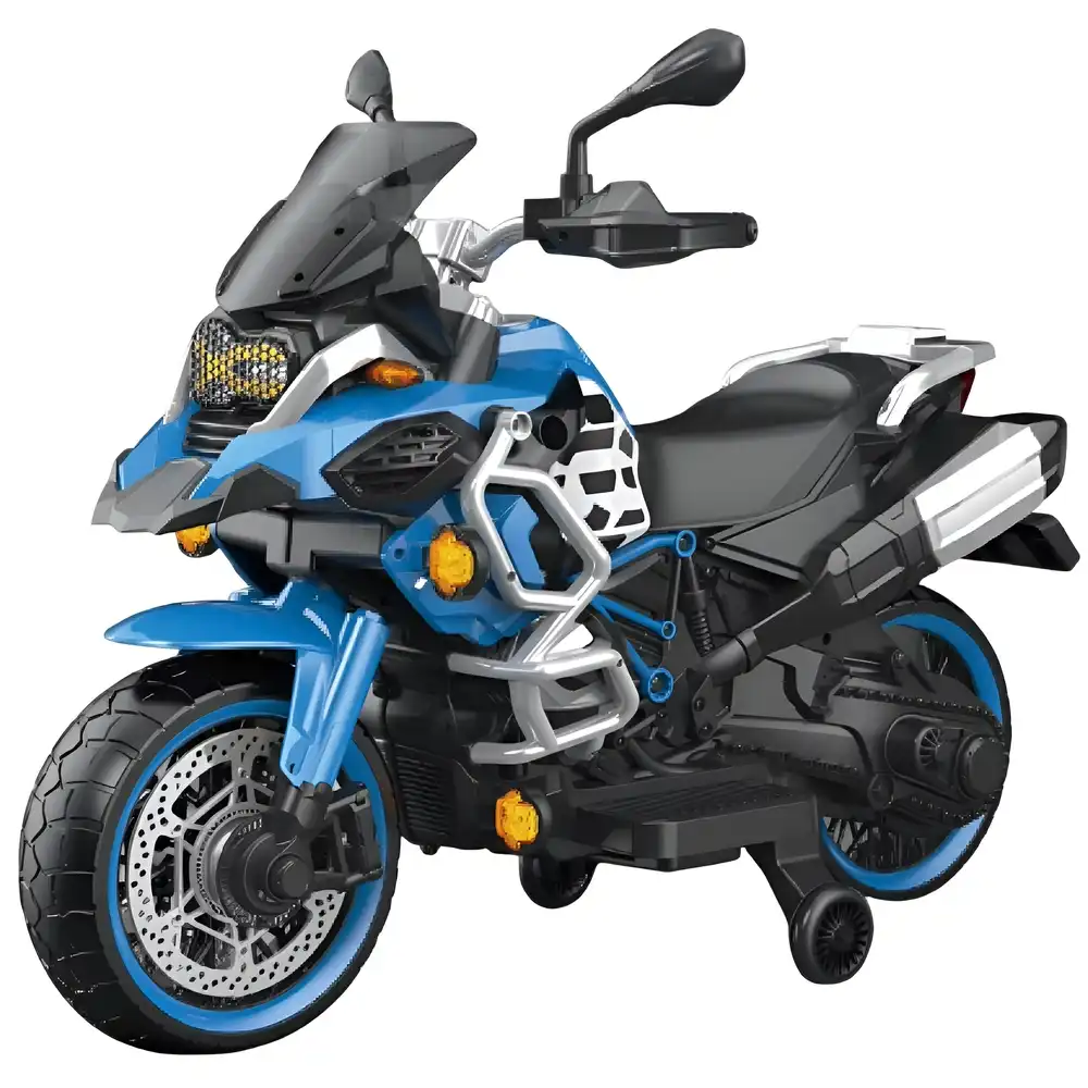 Polar Electric Ride-on Motorcycle for Kids - Grey - WN-259