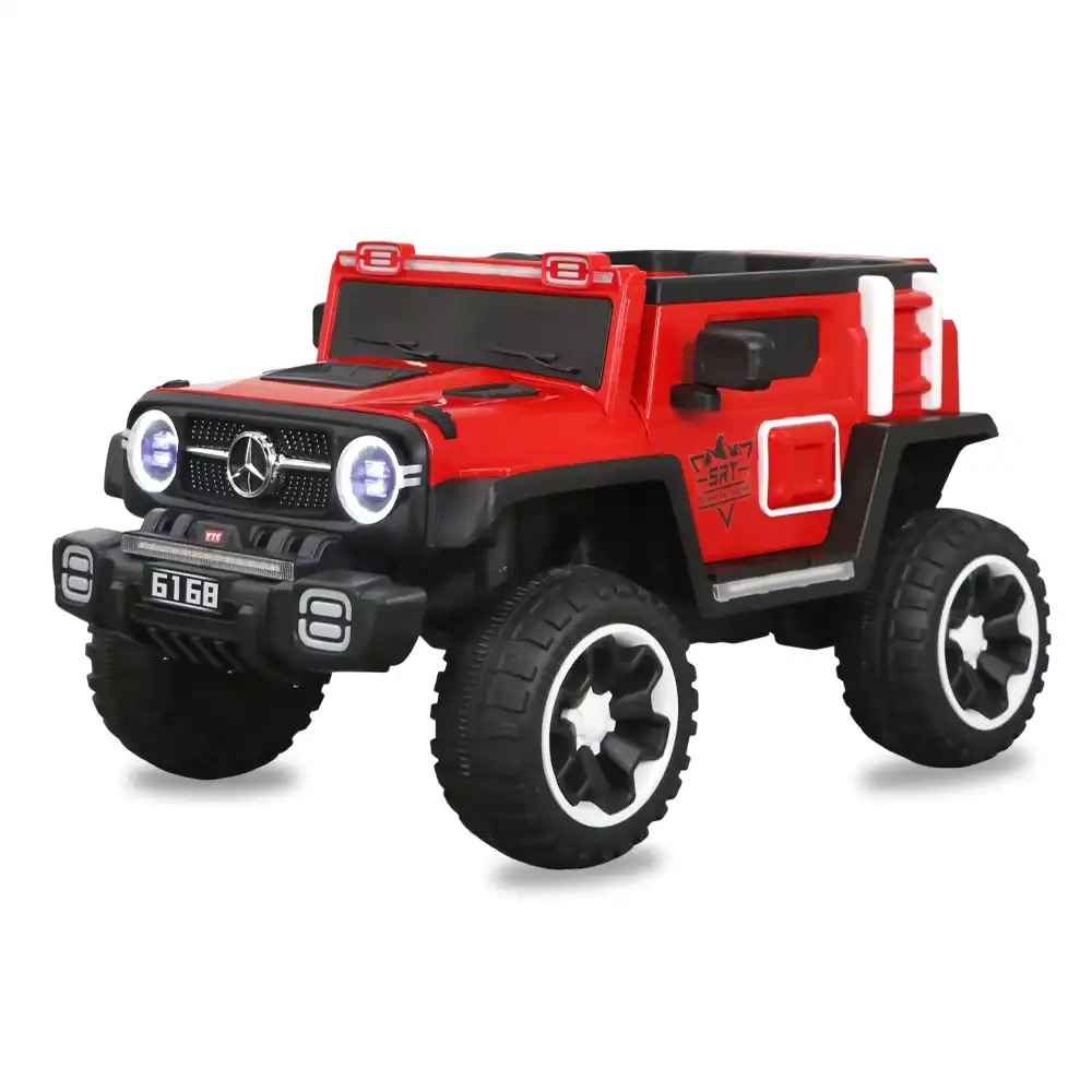 Nightshade Electric Rides on Car for Kids with Remote Control - Red - 6168