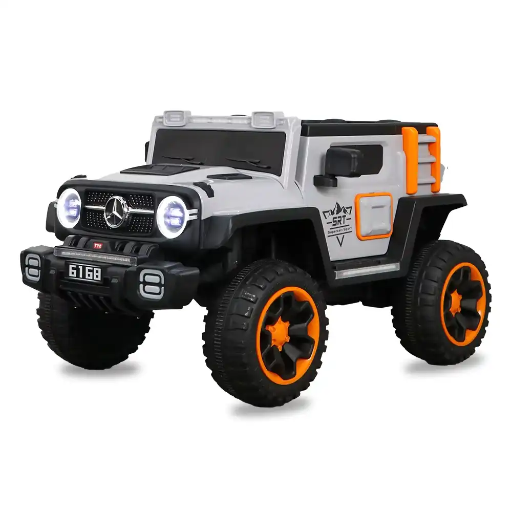 Nightshade Electric Rides on Car for Kids with Remote Control - Grey - 6168