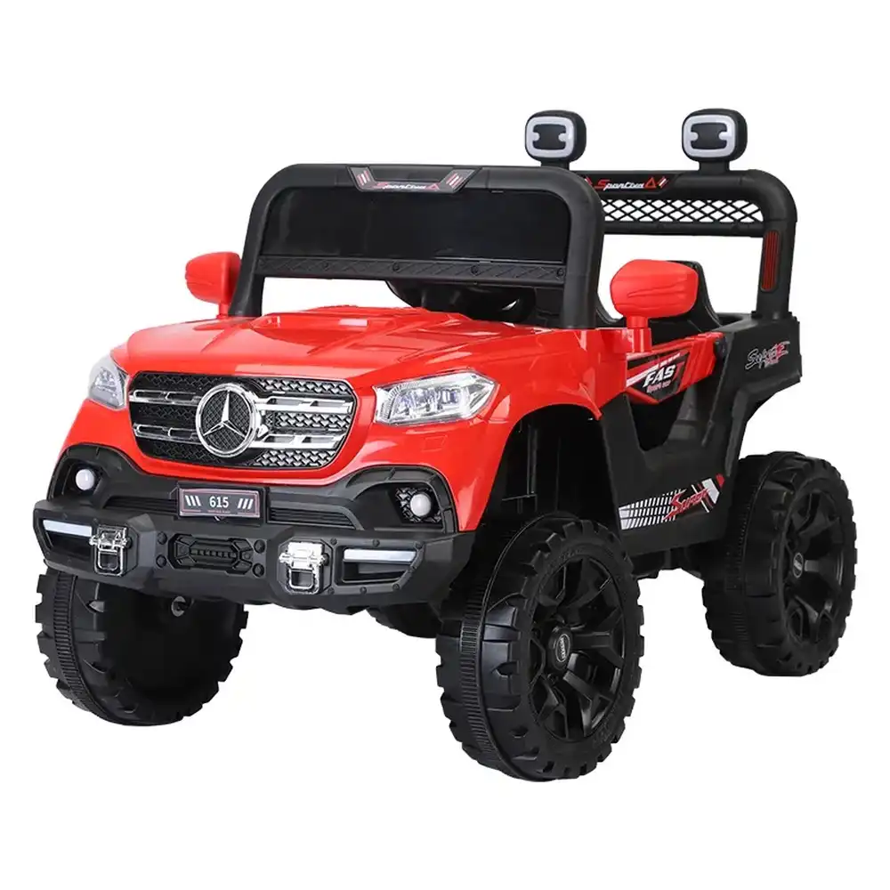 Mercedes GLS Electric Rides on Car for Kids with Remote Control - Red - A615