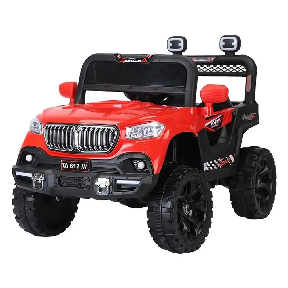 BMW  Electric Rides on Car for Kids with Remote Control - Red - 617