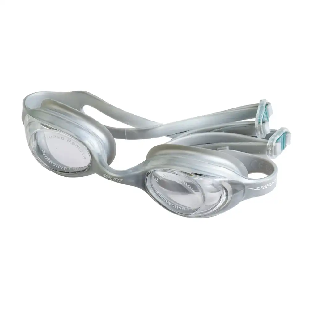 Spurt Swimming Glasses Adult - Silver - SIL 6 AF JR-3