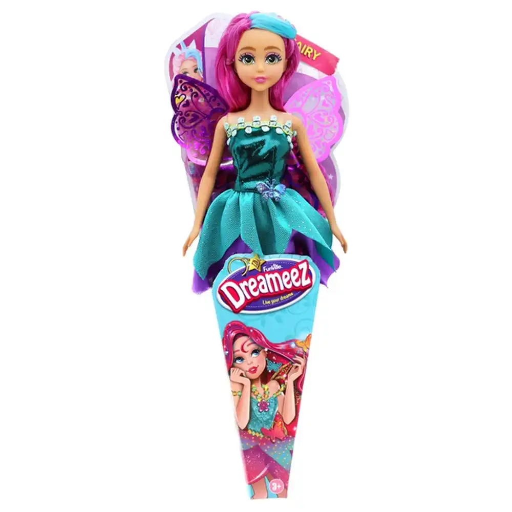FunVille - Dreameez Fairy Doll With Her Cyan Dress - 81040