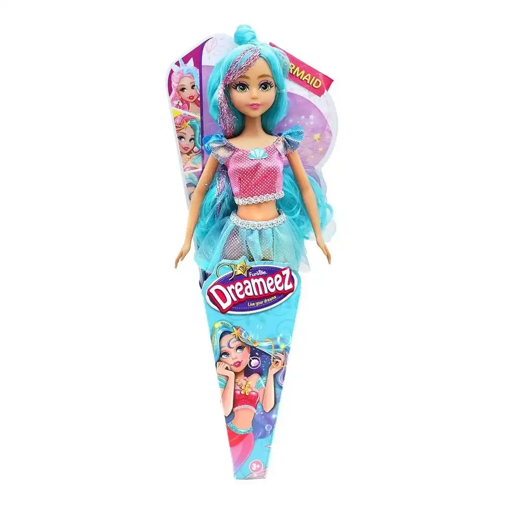 FunVille - Dreameez Mermaid Doll With Her Rose Top - 81039