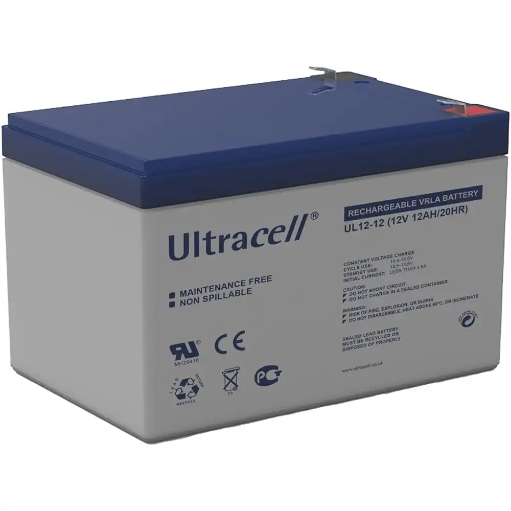 Replacement Spare Part Battery 12V 12A - UXL12-12