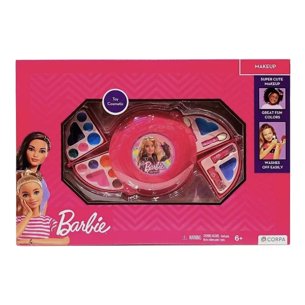 Barbie Make up Toy Cosmetic Shape Circle Model 2 - 5519L