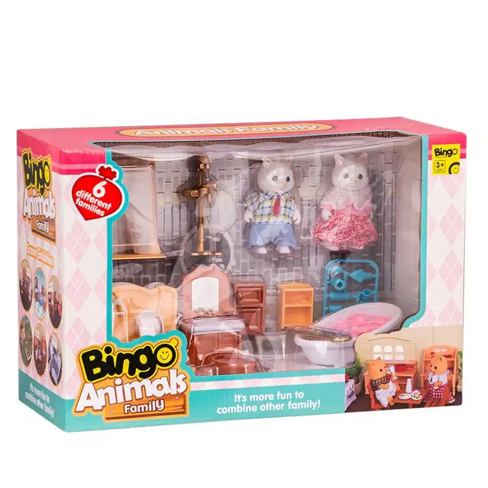Bingo - Animal Rabbit Family Bathroom Set - HK-0171