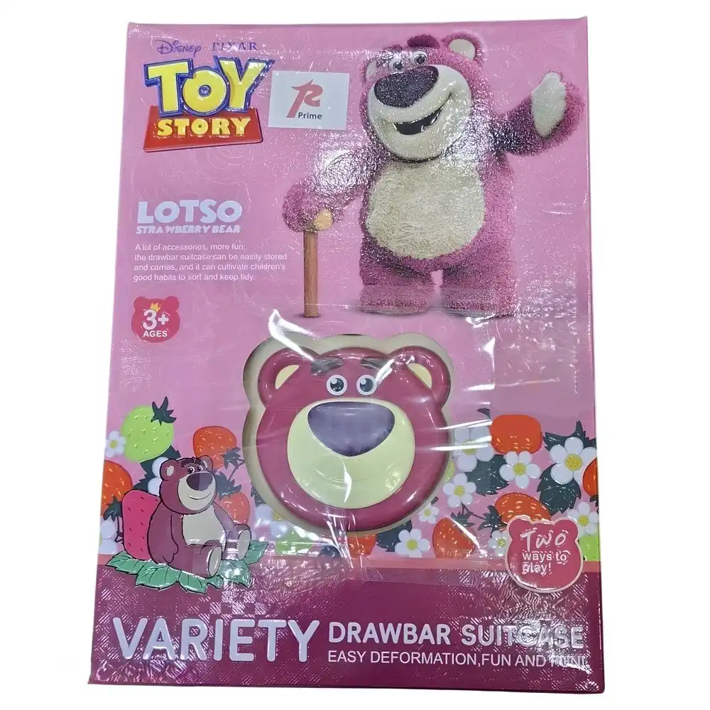 Disney Toy Story Lotso Drawbar Suit Case - 1578DT