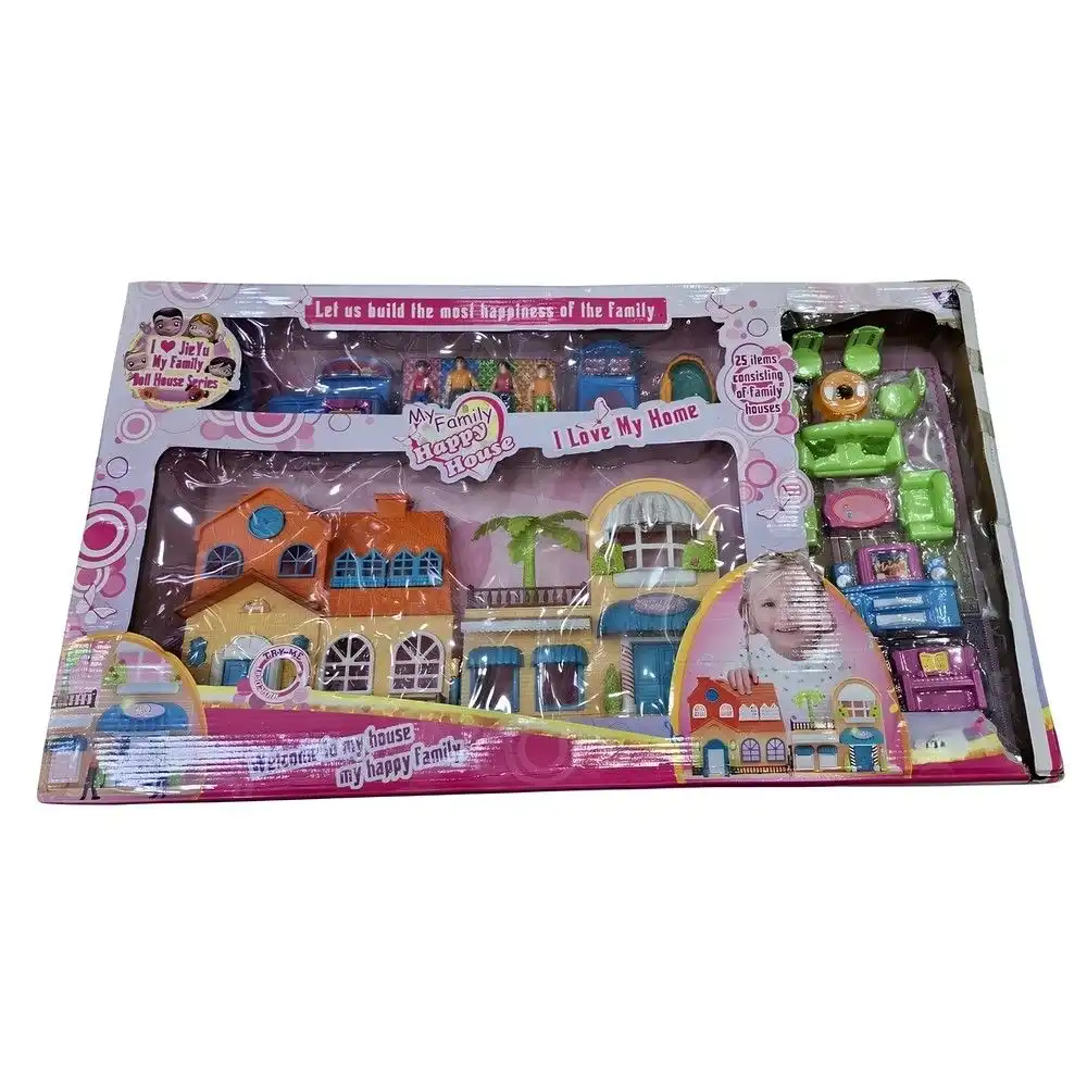 My Family Happy House 25 Items - 1783MF