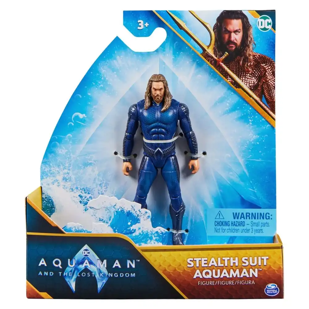 Spin Master - DC Stealth Suit Aquaman With Accessories - 6065654