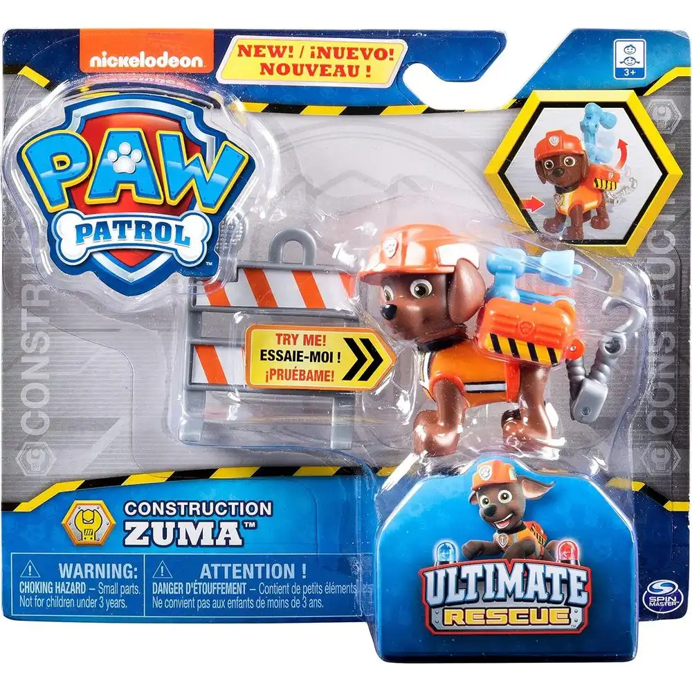 Spin Master - Paw Patrol Ultimate Rescue Zuma With Accessories - 6045827