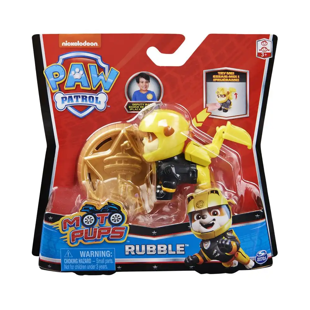 Spin Master - Paw Patrol Moto Hero Pups Rubble - 6059490