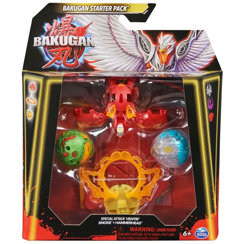 Spin Master - Bakugan Special Attack Bruiser, Octogan and Nillious - 20142187